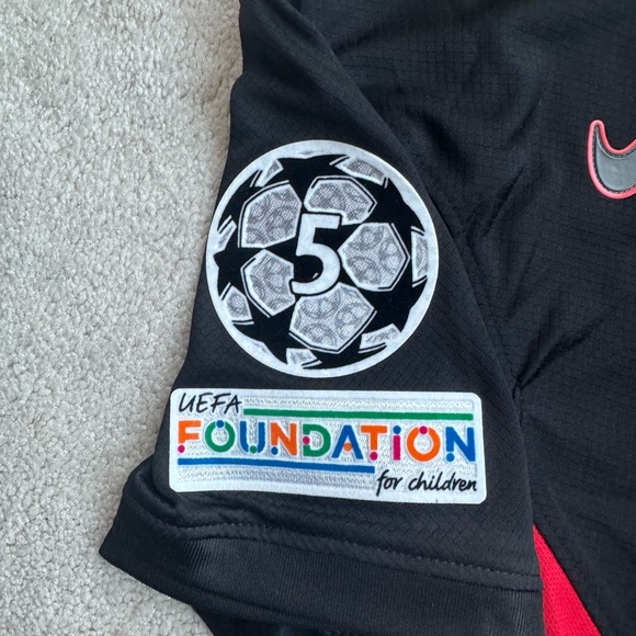 Barcelona away soccer jersey 24/25 lamine yamal Champions League patches small - Picture 3 of 6